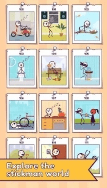 火柴人解谜日记-游戏截图4