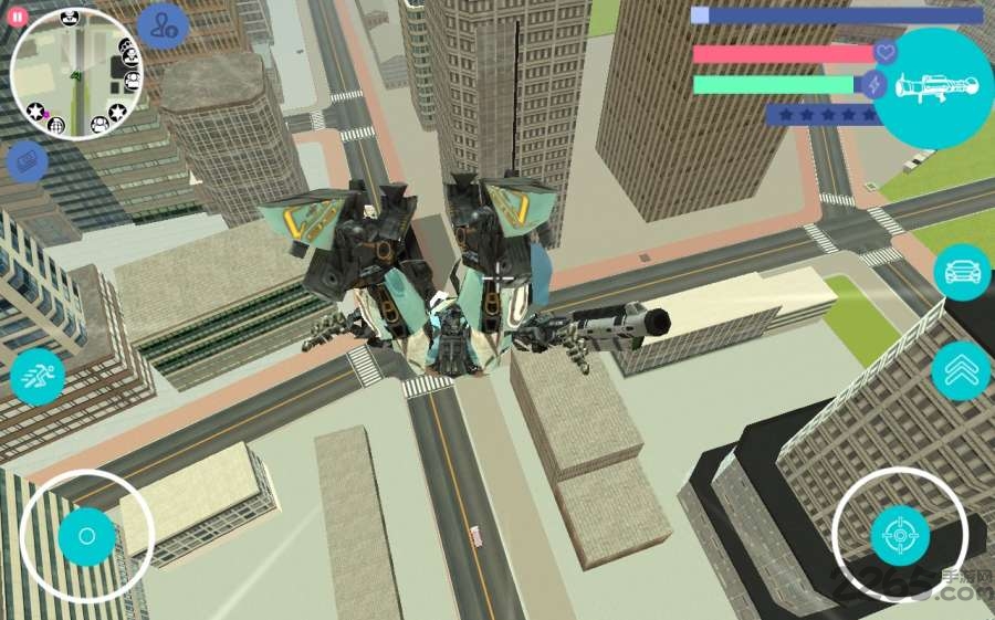 机甲骑士自由城手机游戏游戏截图1