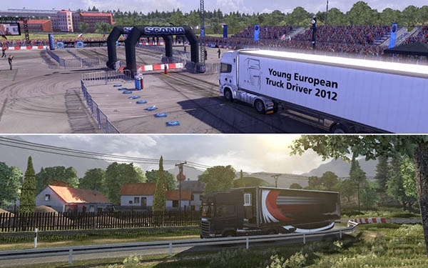 斯堪尼亚重卡驾驶模拟增强版游戏截图1