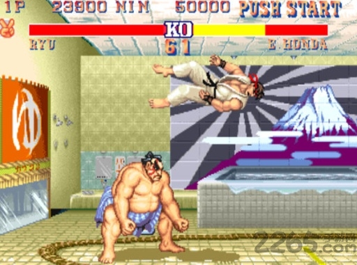 街头霸王2四大天王游戏rom游戏截图2
