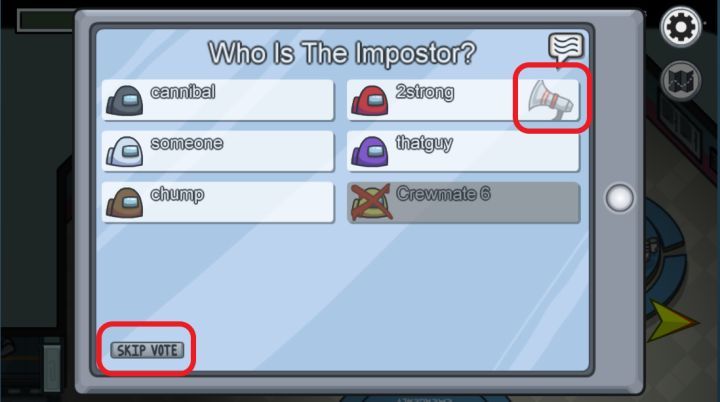 AmongUs太空狼人杀游戏截图1