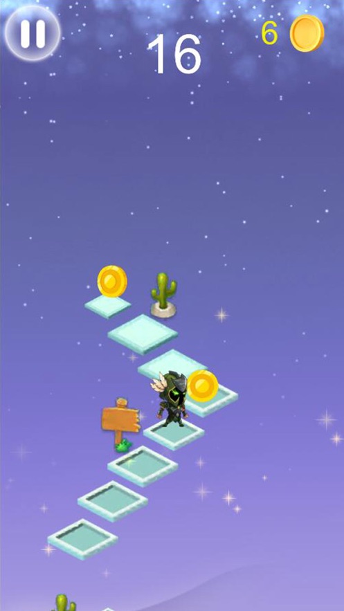 指尖跳一跳精灵冲刺游戏截图4